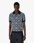 Dark Green Icon Monogram Short Sleeve Polo Shirt