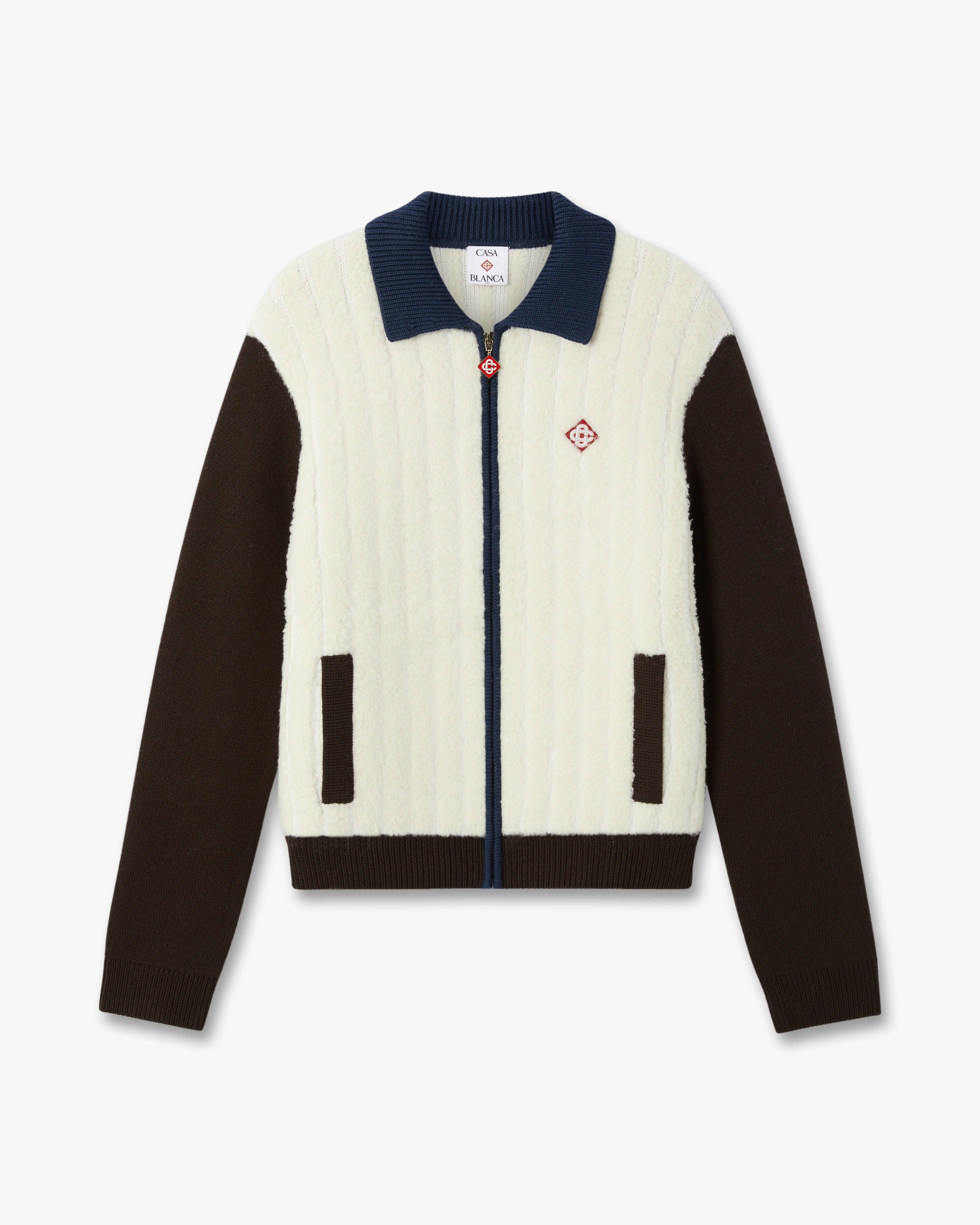 Café Culture Wool Fleece Track Jacket