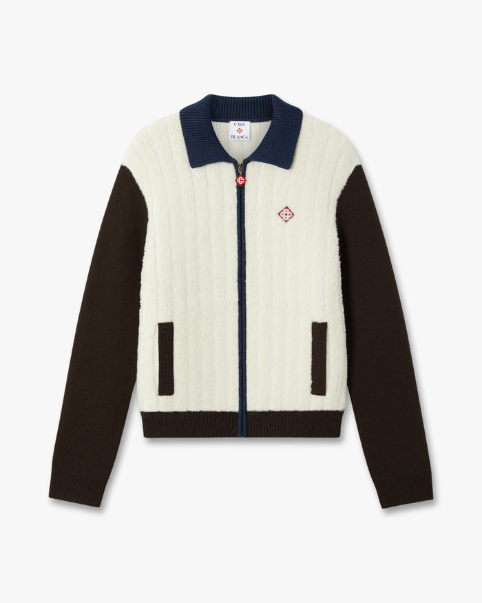 Café Culture Wool Fleece Track Jacket
