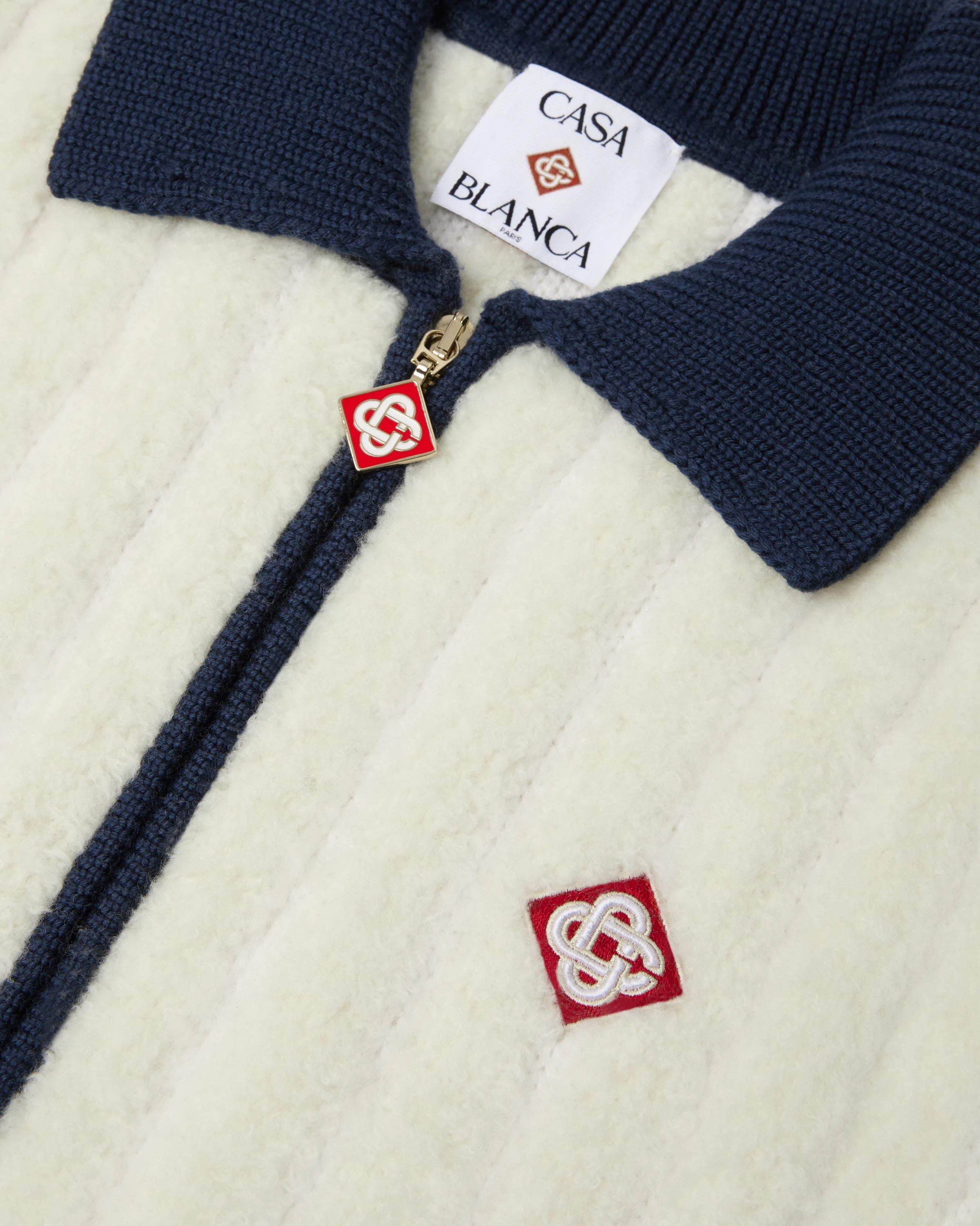 Café Culture Wool Fleece Track Jacket