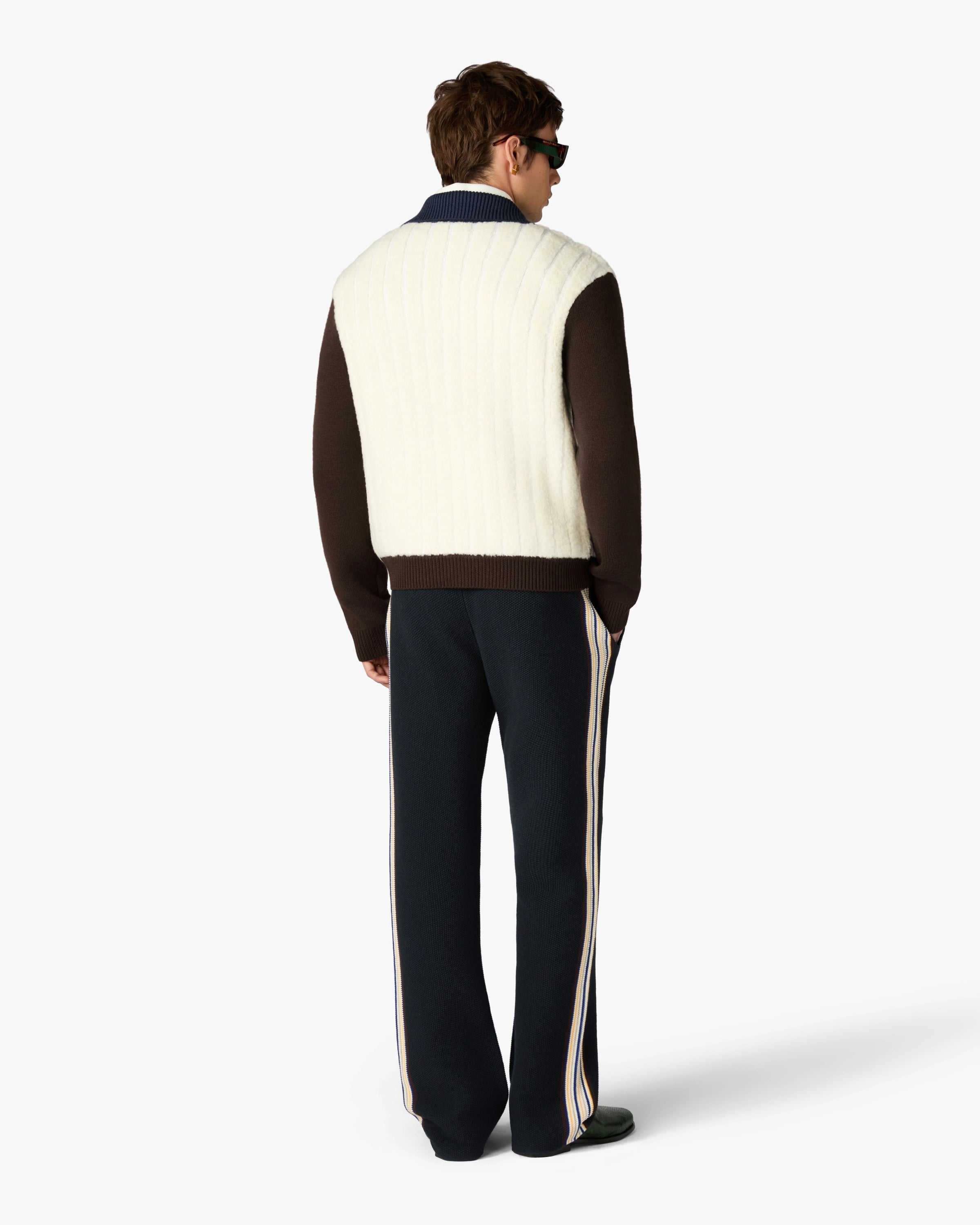 Café Culture Wool Fleece Track Jacket