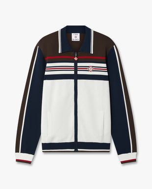 Café Culture Stripe Track Jacket
