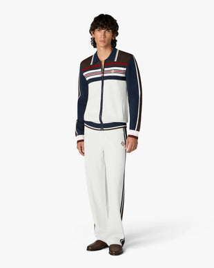 Café Culture Stripe Track Jacket