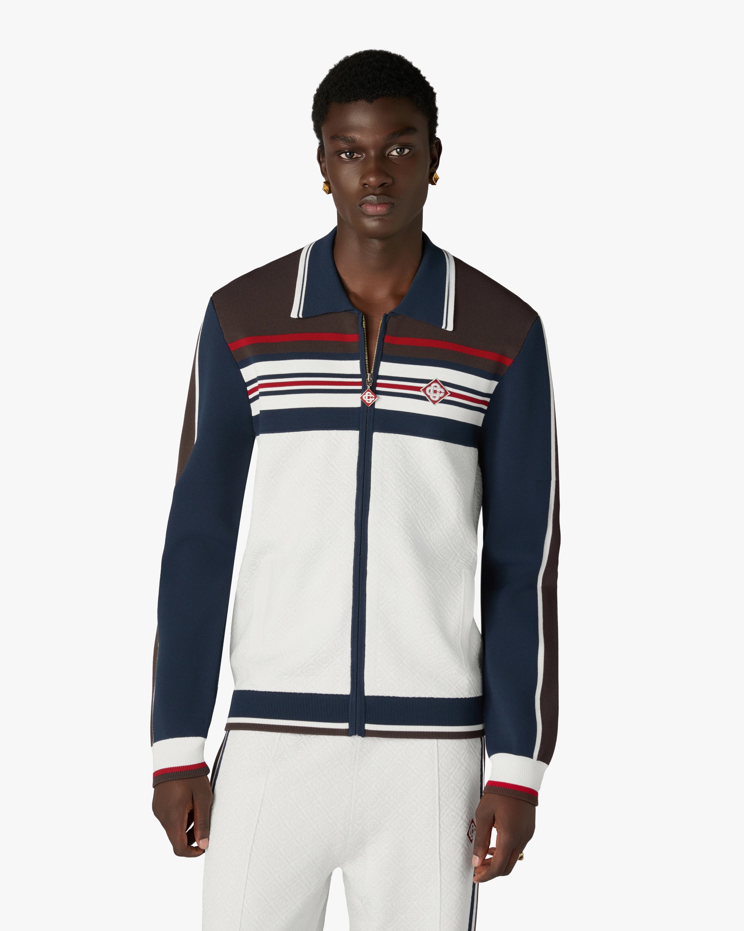 Veste de survêtement à rayures Café Culture