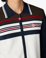 Café Culture Stripe Track Jacket