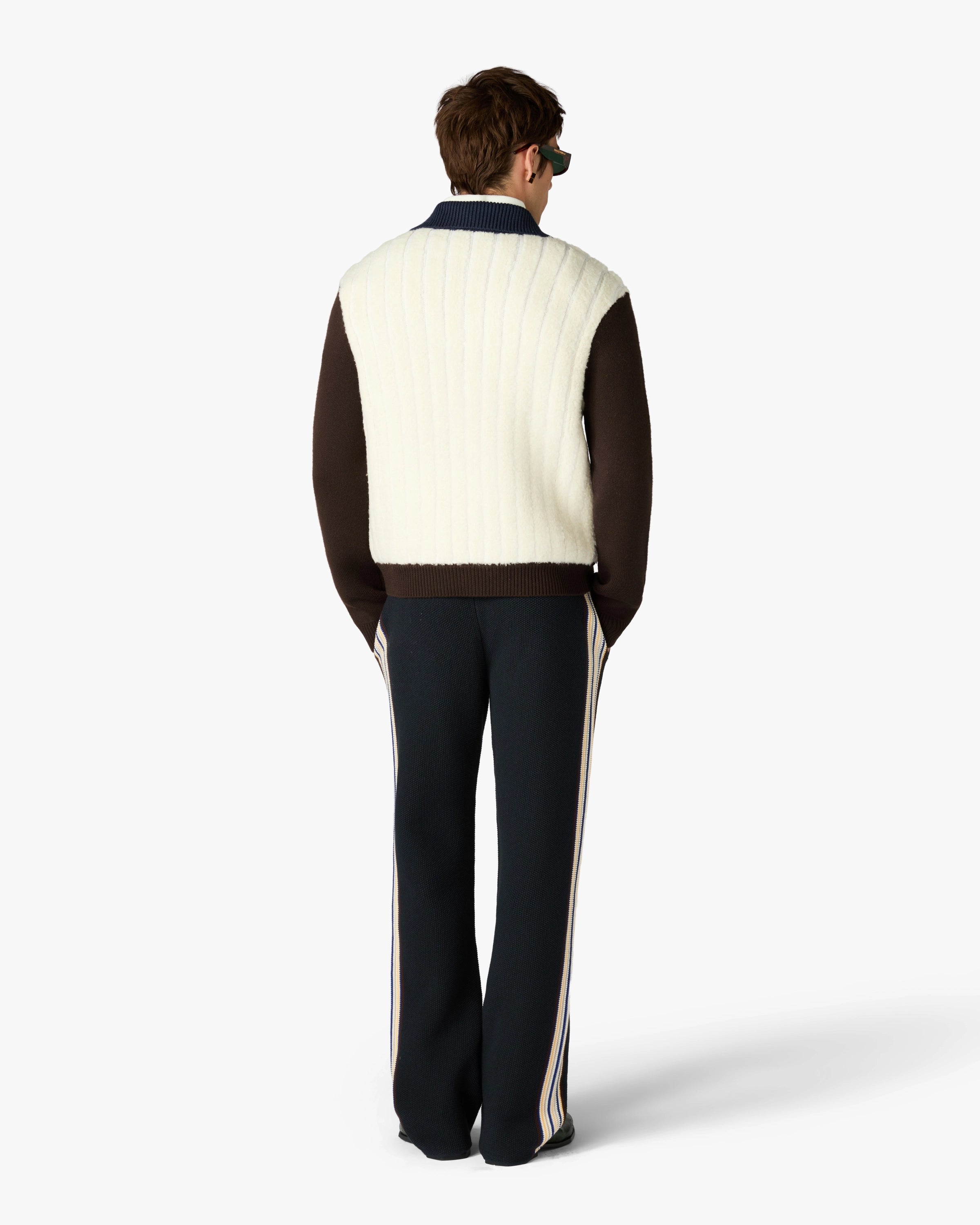 Café Culture Wool Track Pants