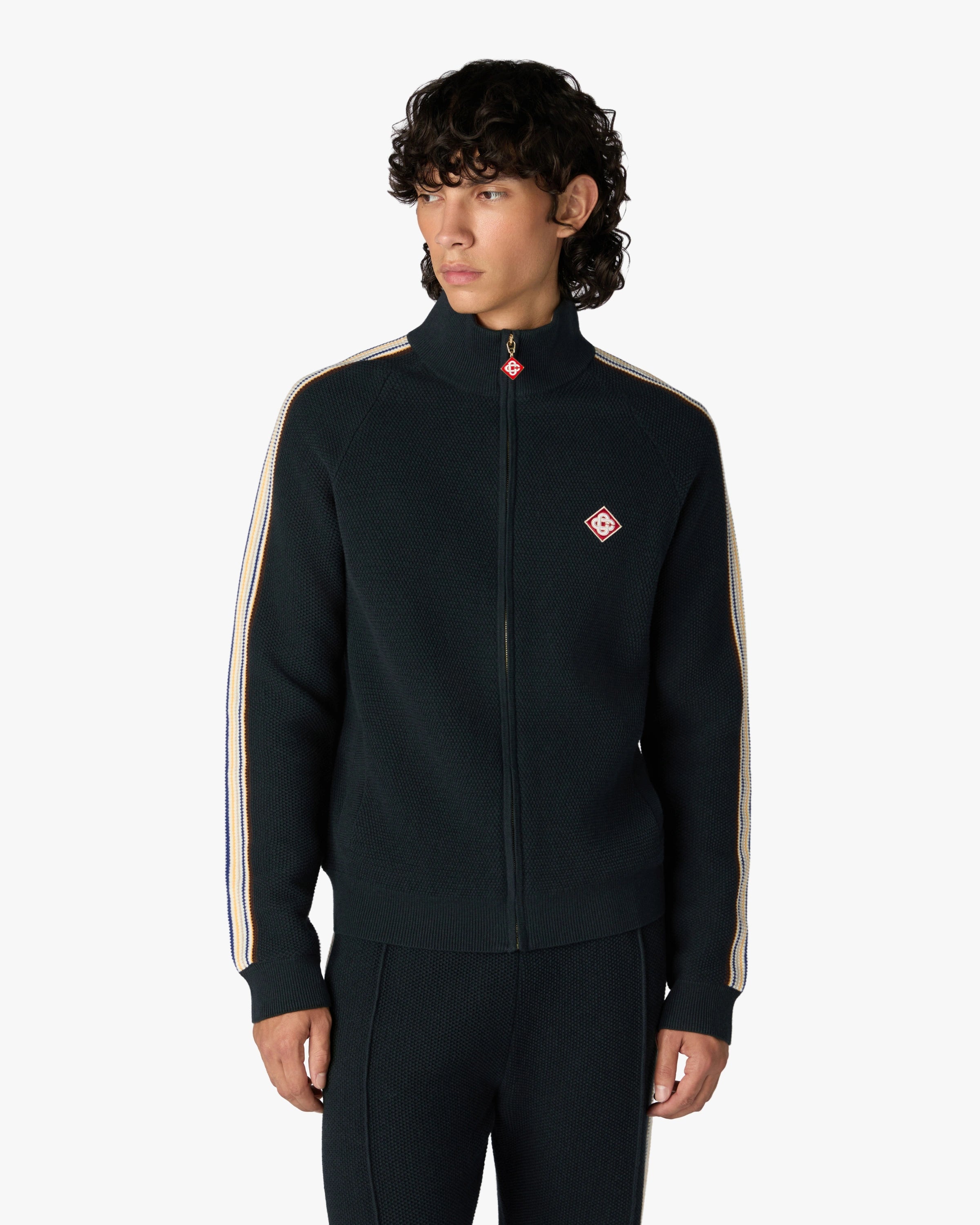 Café Culture Wool Track Jacket