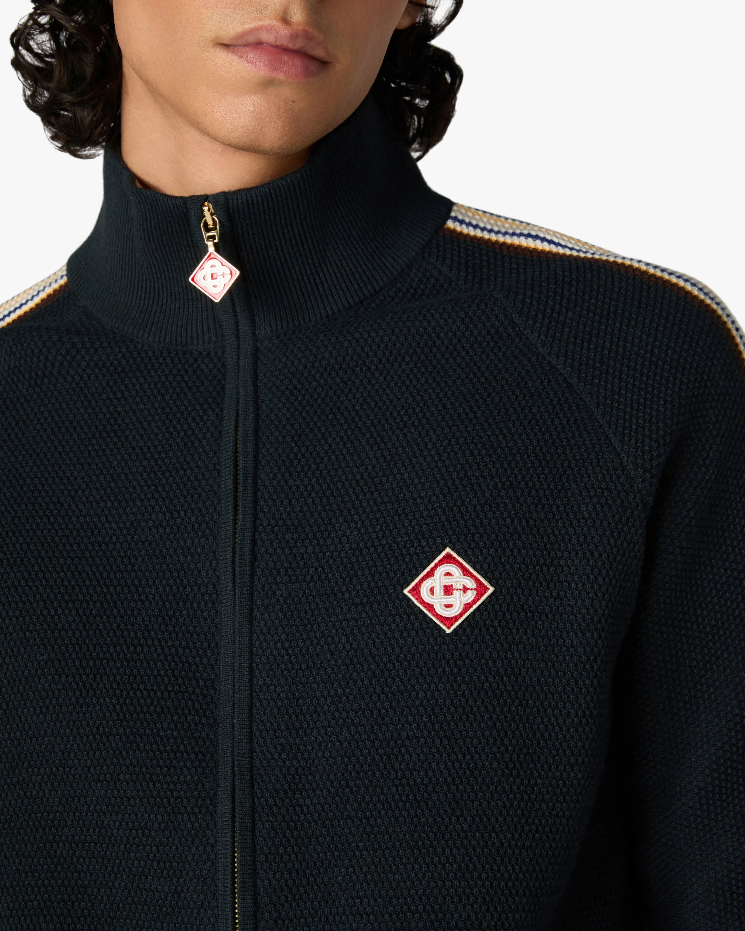 Café Culture Wool Track Jacket