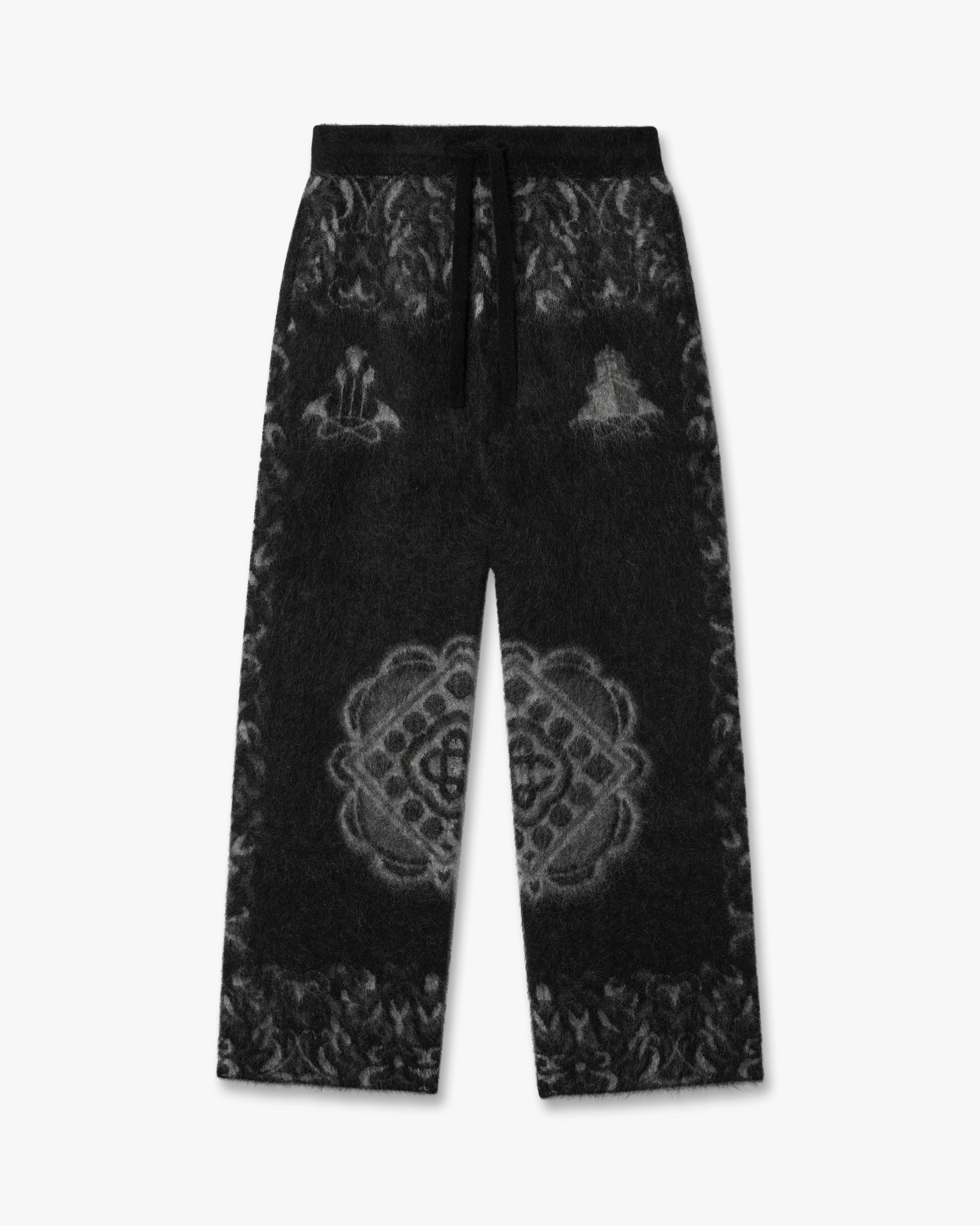 Black Carpet Mohair Trousers