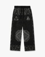 Black Carpet Mohair Trousers