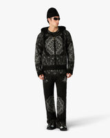Black Carpet Mohair Trousers