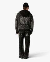 Black Carpet Mohair Trousers