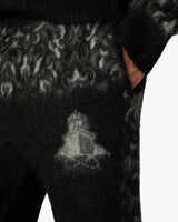 Black Carpet Mohair Trousers