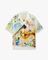 Arts Egyptiens Short Sleeve Linen Shirt