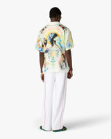 Arts Egyptiens Short Sleeve Linen Shirt