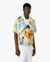 Arts Egyptiens Short Sleeve Linen Shirt
