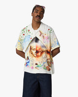 Arts Egyptiens Short Sleeve Linen Shirt