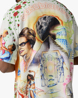 Arts Egyptiens Short Sleeve Linen Shirt