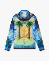 Geometrie Sacree Long Sleeve Silk Twill Shirt
