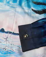 Crystal Alchemy Long Sleeve Silk Twill Shirt