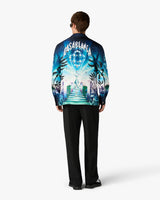 Crystal Alchemy Long Sleeve Silk Twill Shirt
