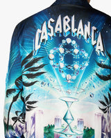 Crystal Alchemy Long Sleeve Silk Twill Shirt