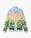 Chemise à manches longues en sergé de soie Tennis Club