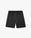 Black Radiating Monogram Silk Shorts