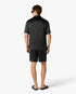 Black Radiating Monogram Silk Shorts