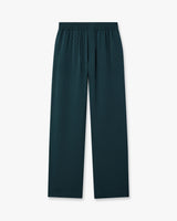 Dark Teal Monogram Trousers
