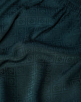 Dark Teal Monogram Trousers
