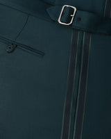 Dark Teal Straight Leg Trousers