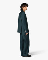 Dark Teal Straight Leg Trousers