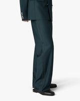 Dark Teal Straight Leg Trousers
