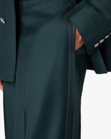 Dark Teal Straight Leg Trousers