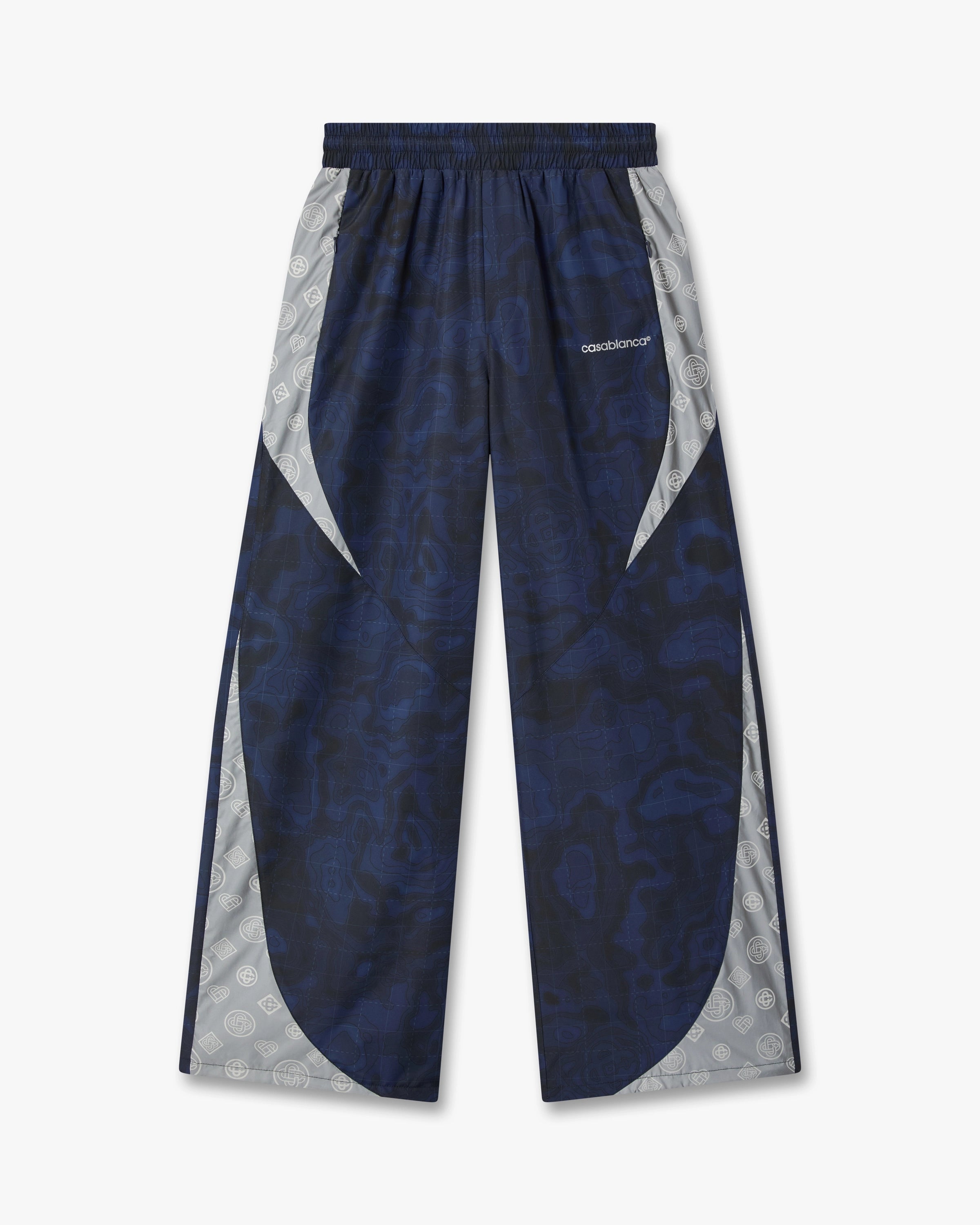 Blue Heatmap Track Pants