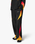 Black & Orange Gradient Track Pants