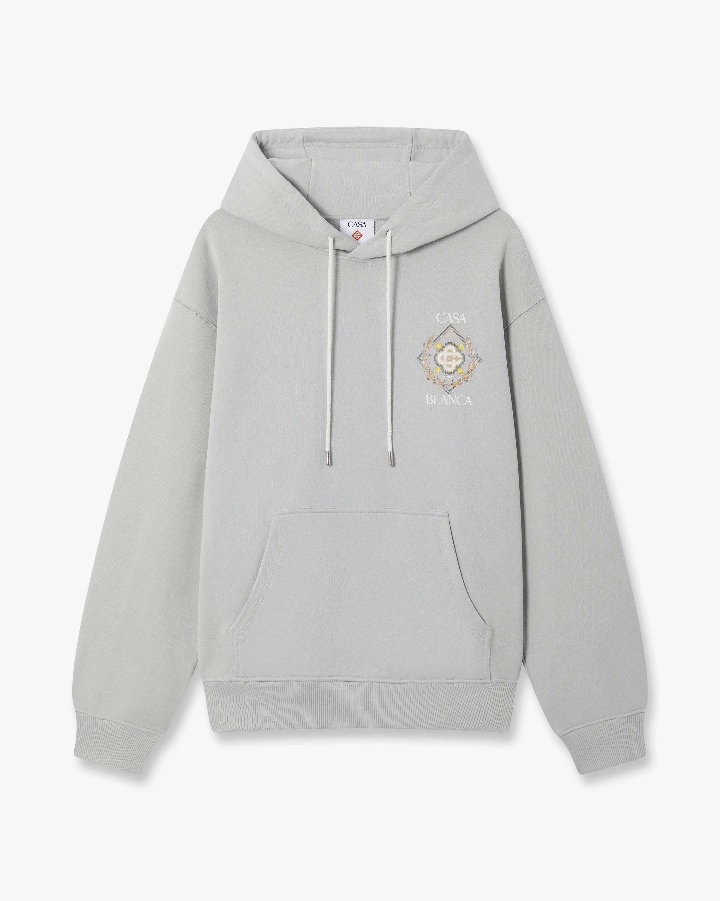 Grey Championship Hooded Sweatshirt