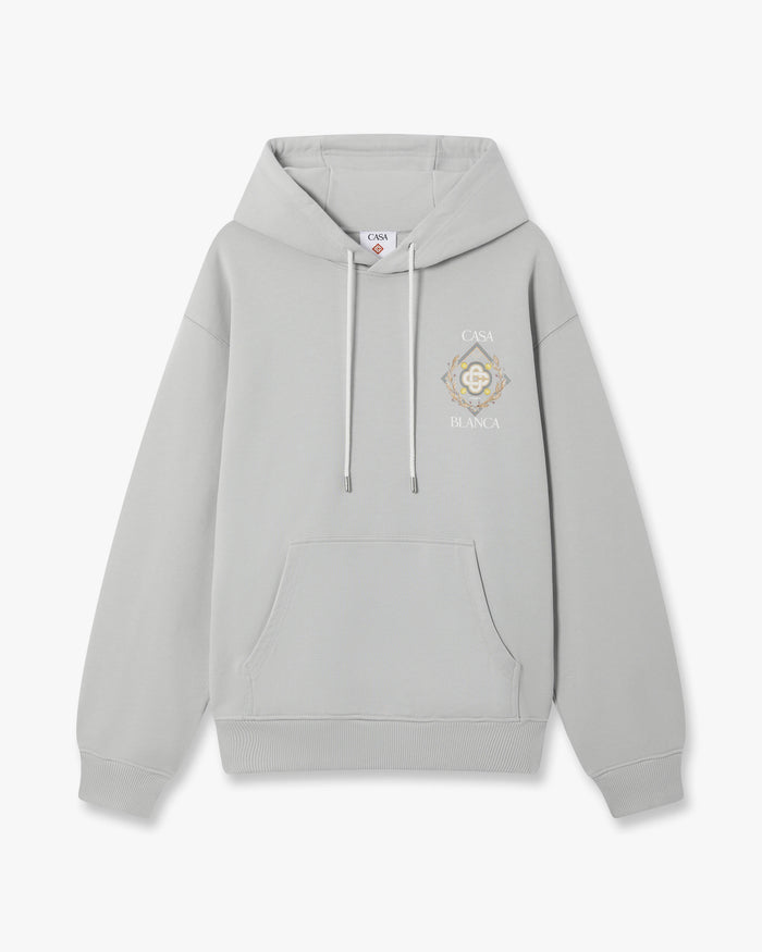 Grey Championship Hooded Sweatshirt