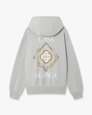 Grey Championship Hooded Sweatshirt