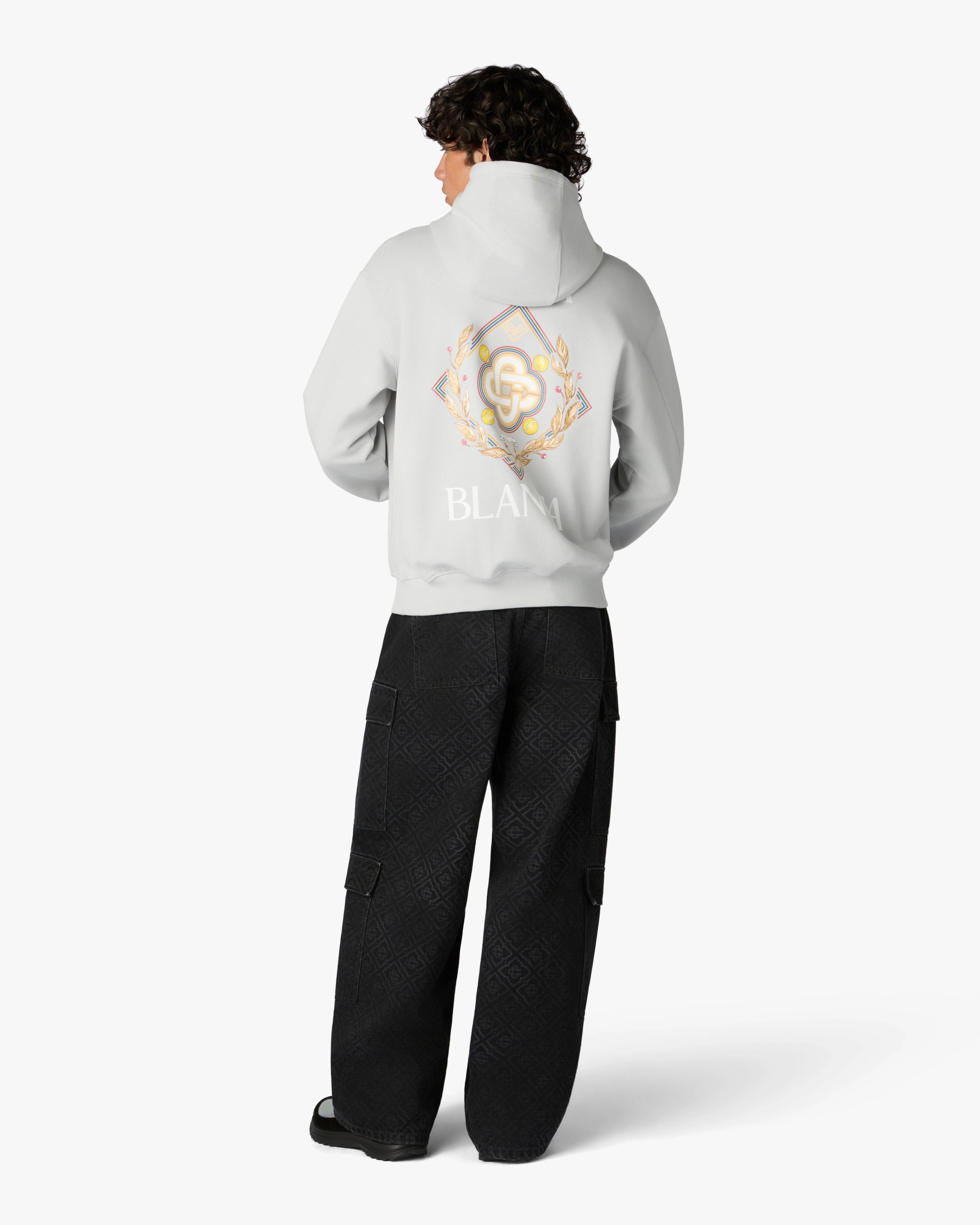 Grey Championship Hooded Sweatshirt