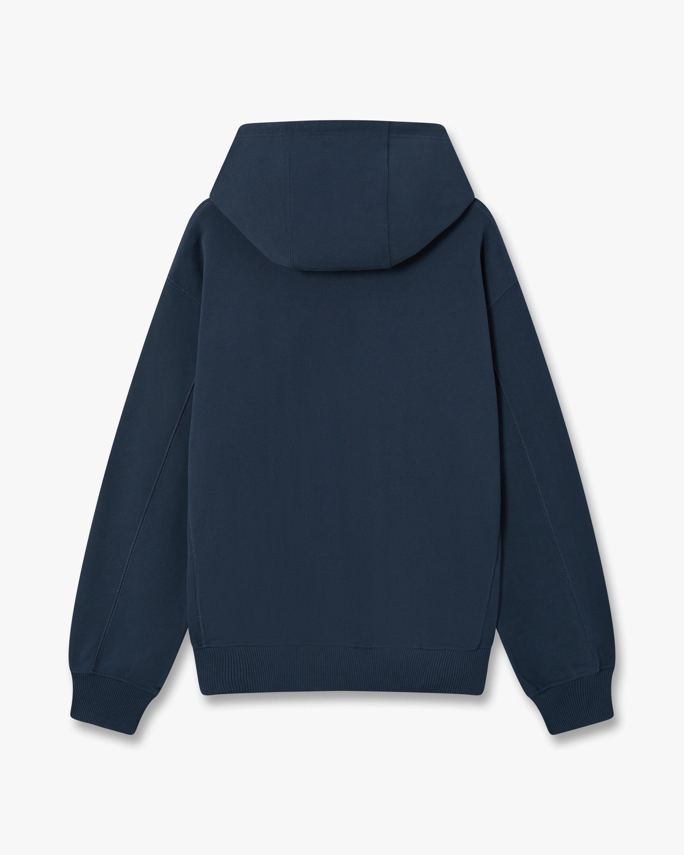 Navy Diamond Logo Hooded Sweatshirt