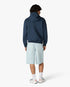 Sweat à capuche bleu marine à logo losange