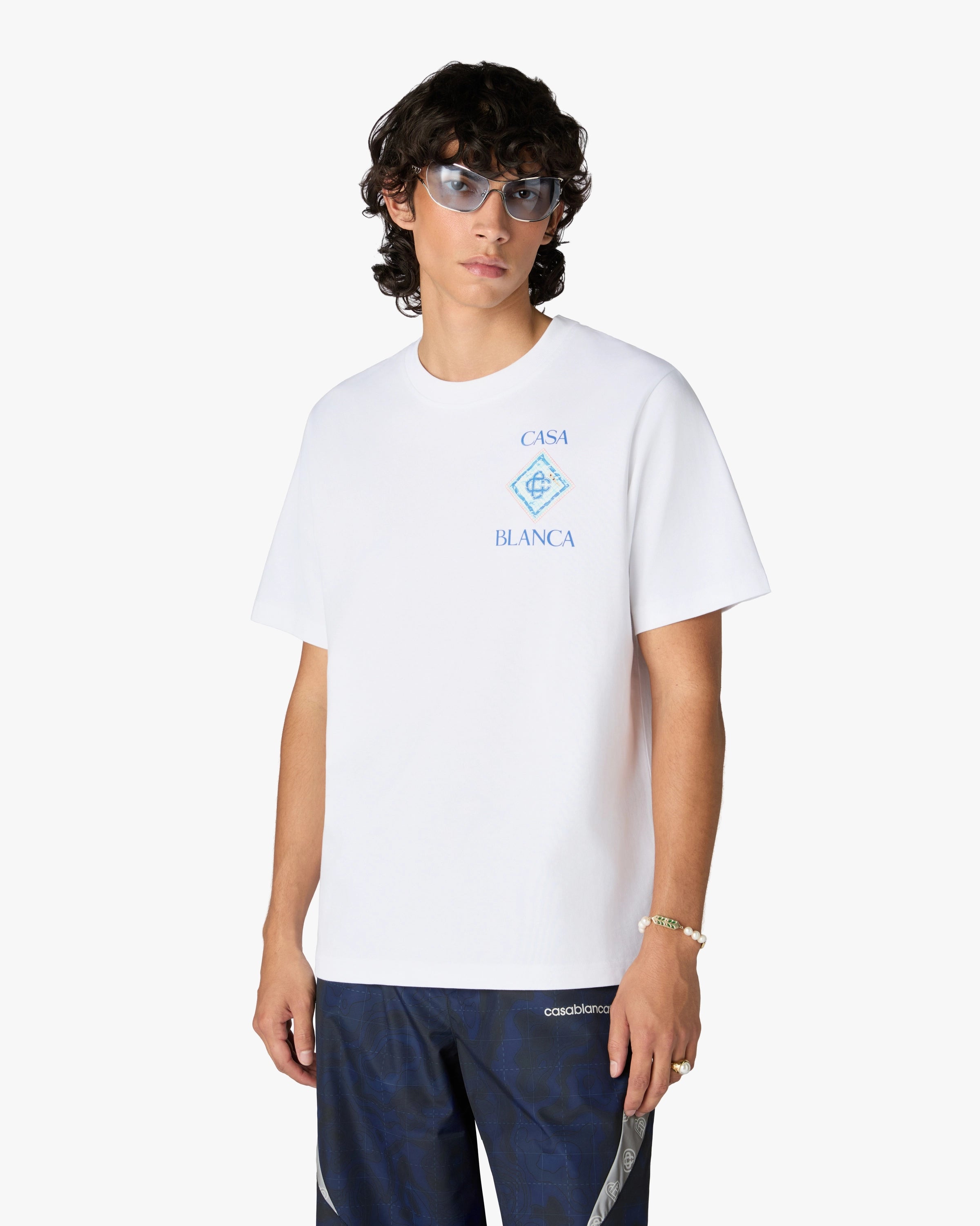 White Pool Short Sleeve T-Shirt