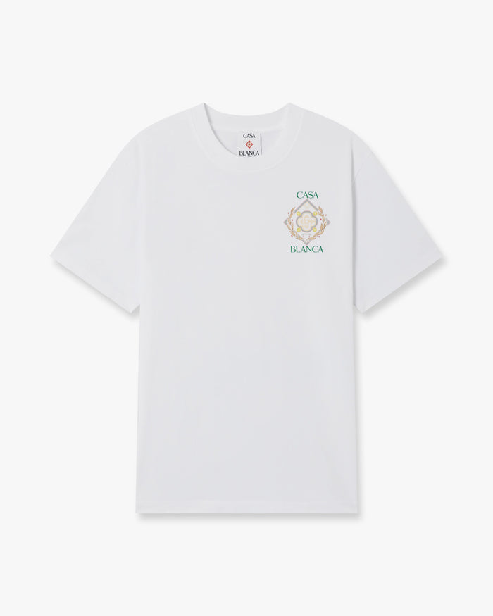 White Championship Short Sleeve T-Shirt