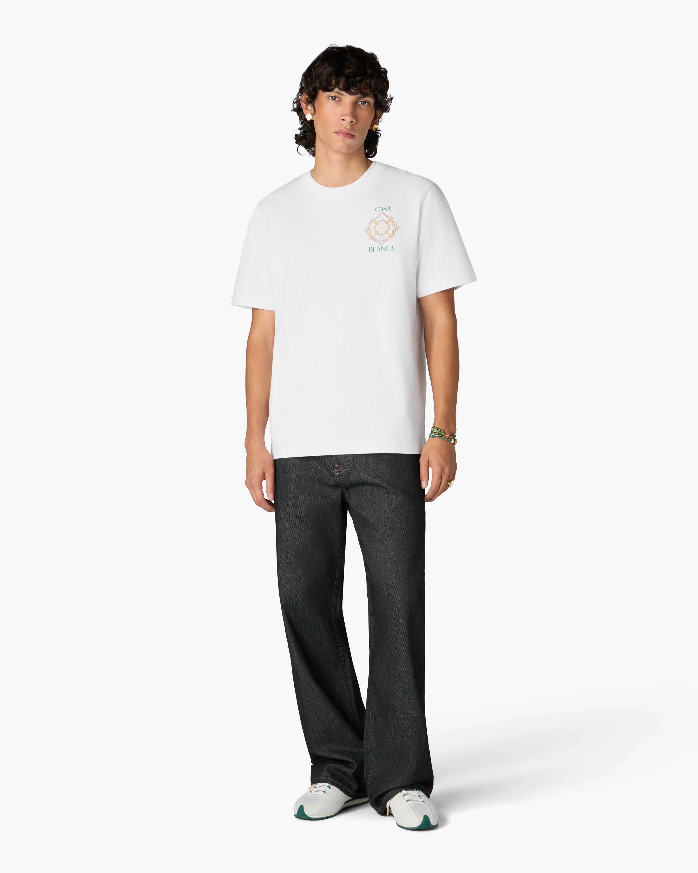 White Championship Short Sleeve T-Shirt
