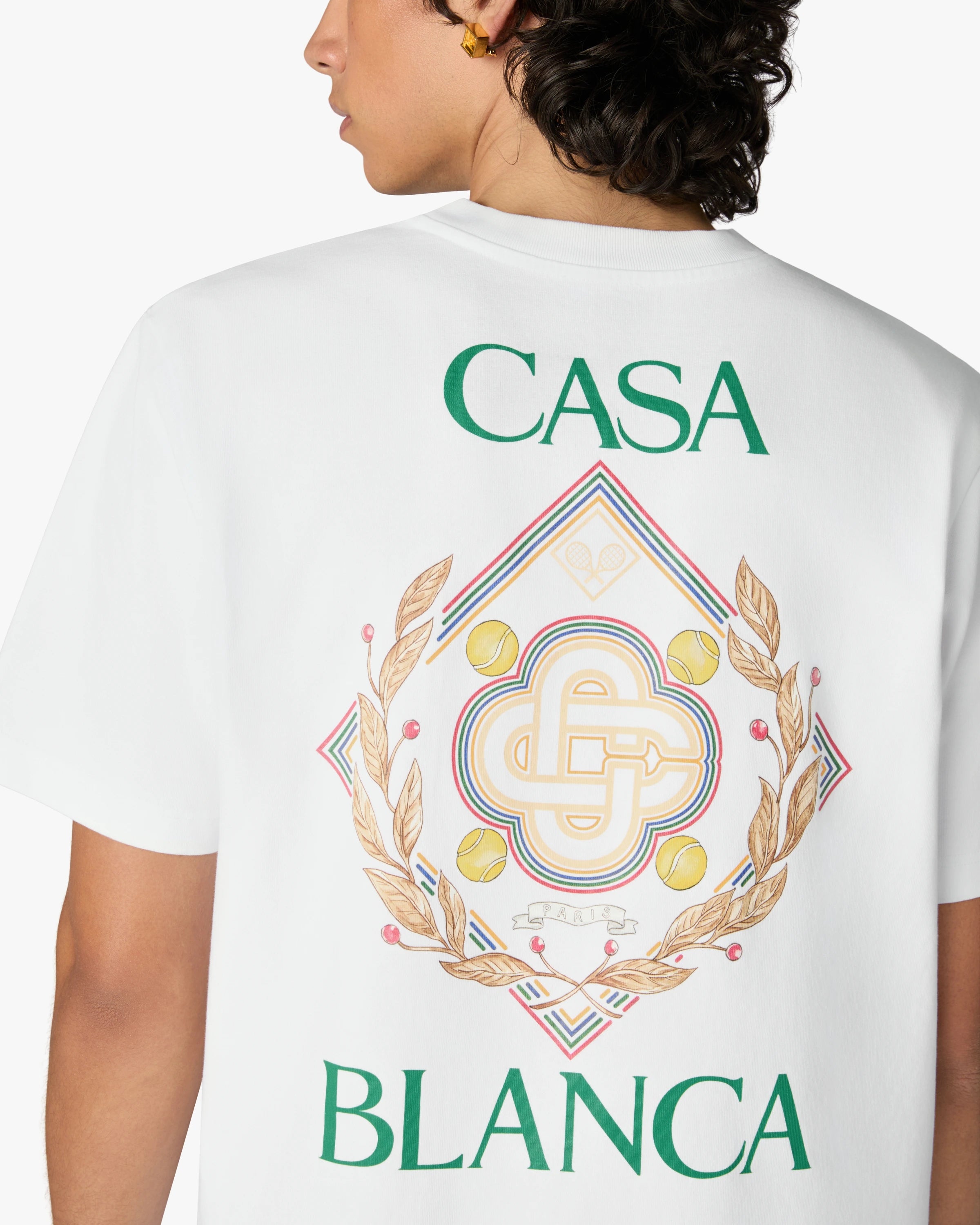 White Championship Short Sleeve T-Shirt