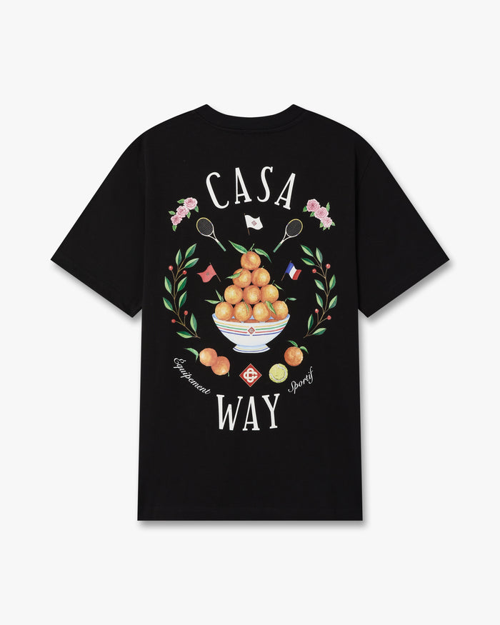Black Casaway Short Sleeve T-Shirt