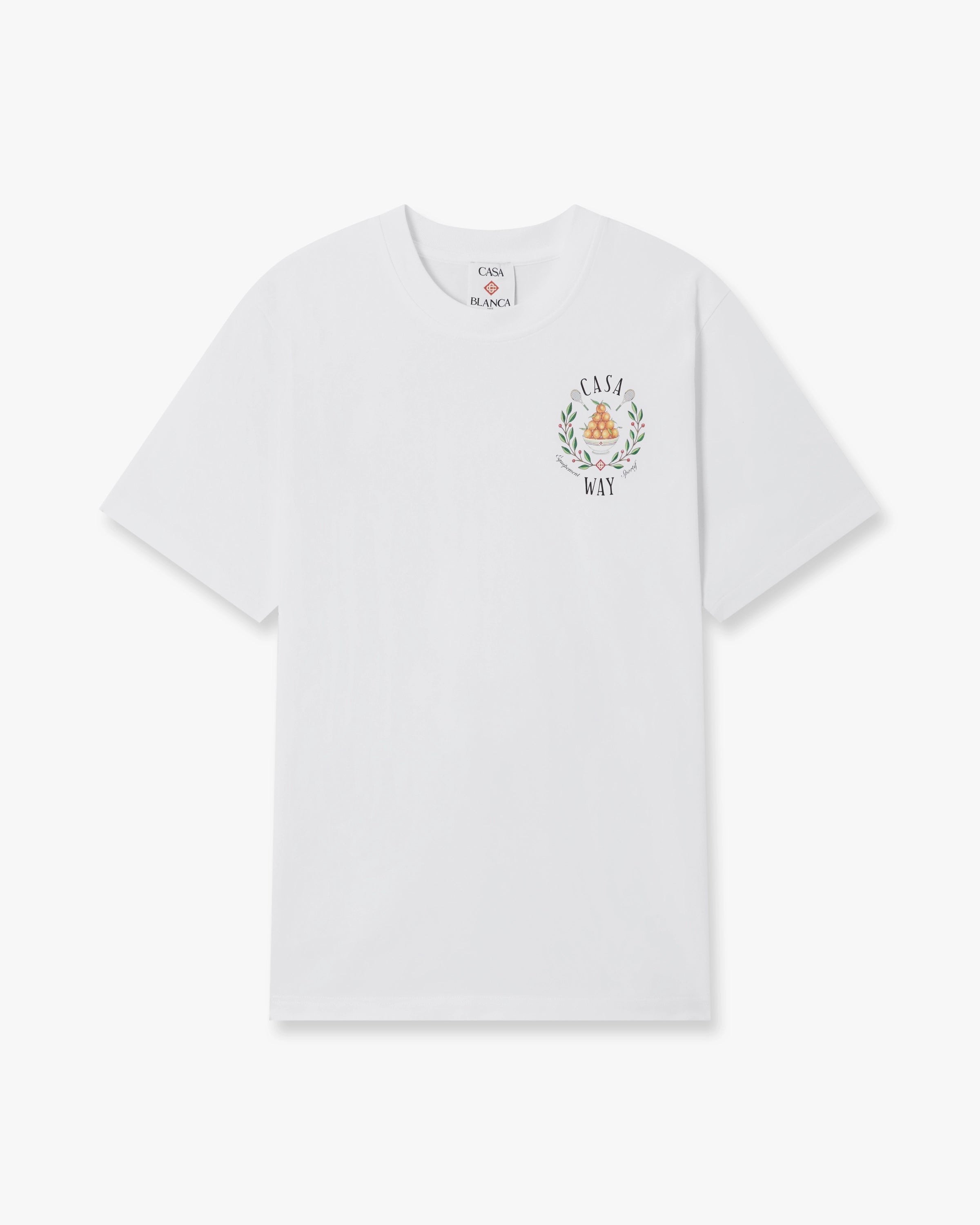 White Casaway Short Sleeve T-Shirt