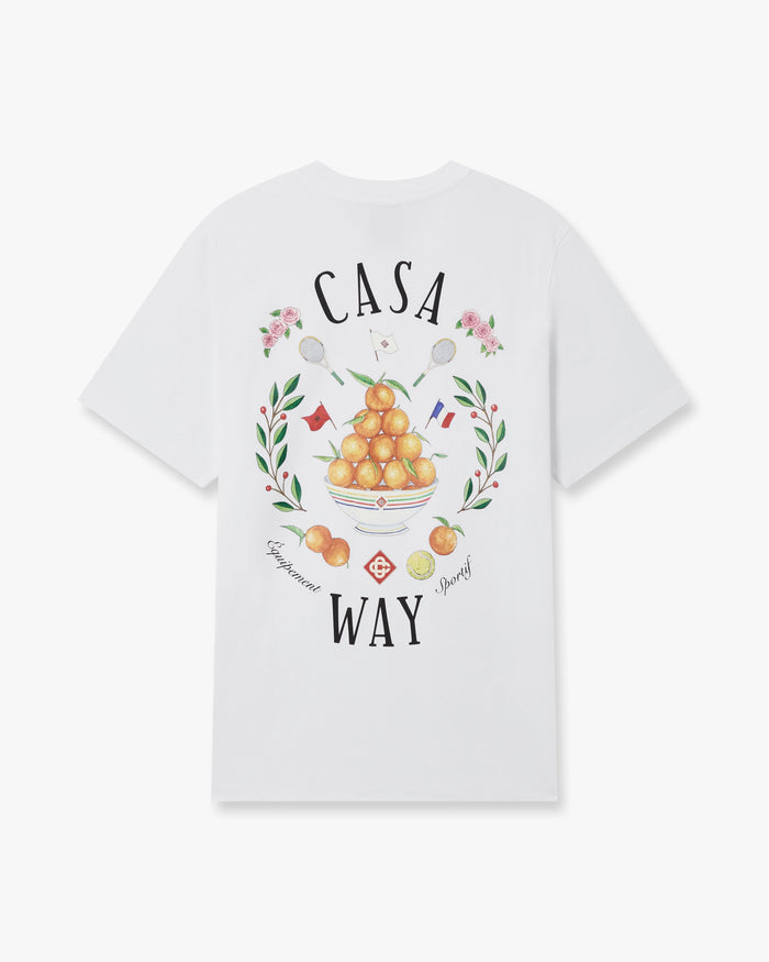 White Casaway Short Sleeve T-Shirt